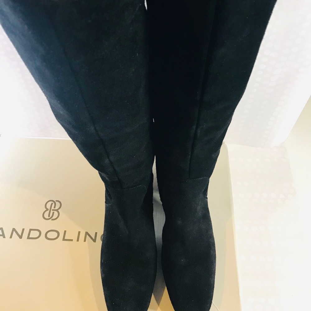 Bandolino suede knee high boots size 7 1/2-New!